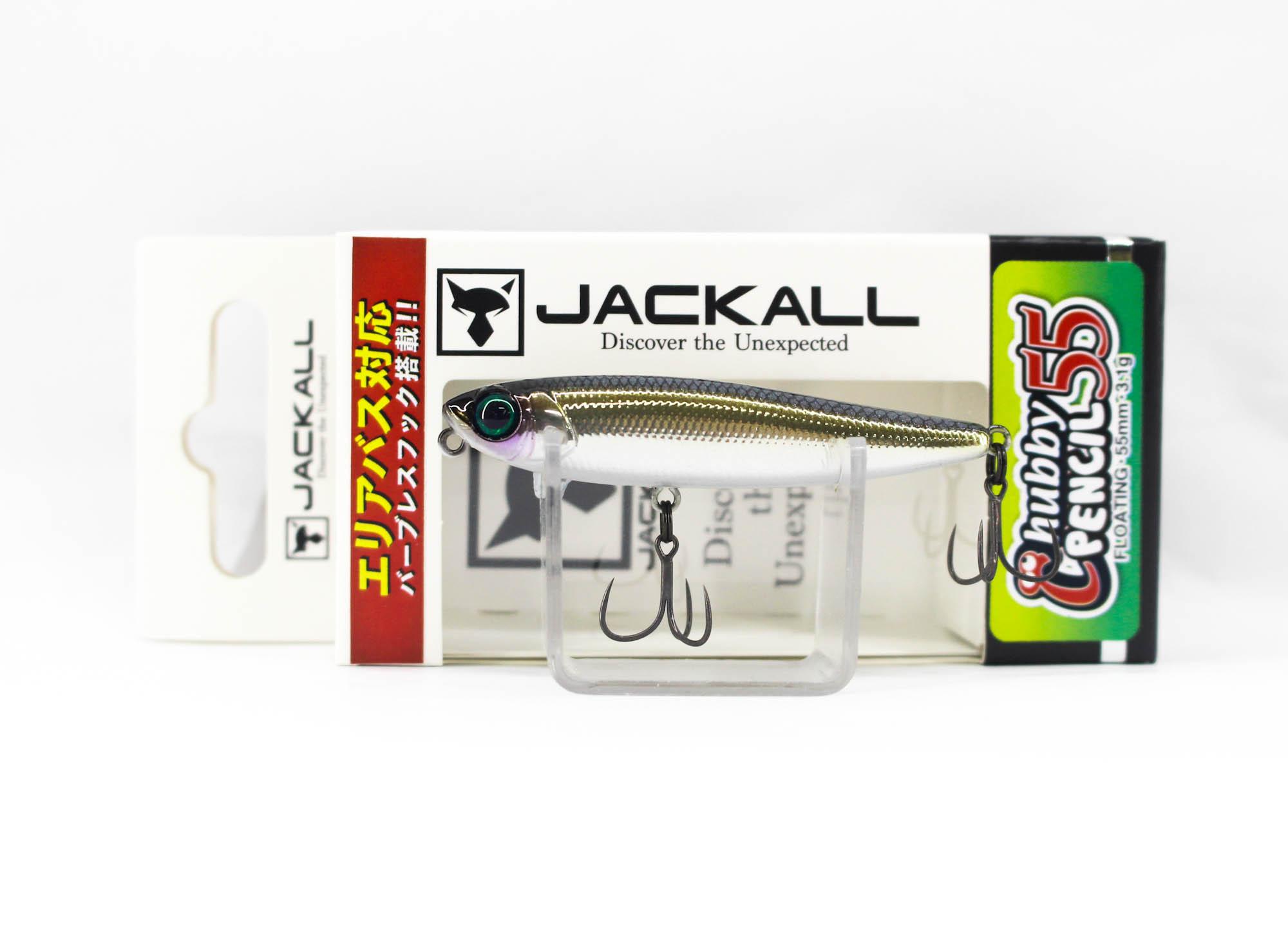 

Jackall Chubby Pencil 55 Area Floating Lure High Flashing Shad (9279)