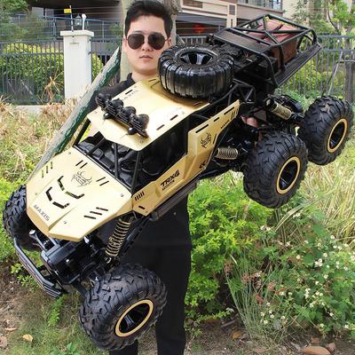 2024 New Oversized 46CM 2.4G Radio Remote Control Alloy 6WD Off-Road Vehicle Charging High-Speed RC Climbing Racing Car Toy Gift for Boy