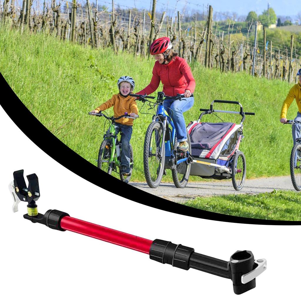 Bike Trailer Hitch Scooter Cargo Coupler Heavy-Duty Bike Trailer Connector For Camping Shopping Trip Sports Outdoors Commuting