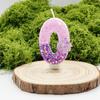 Creative Design Purple Rose Digital Candle Niche Exquisite Birthday Cake Decoration Candles Various Specifications