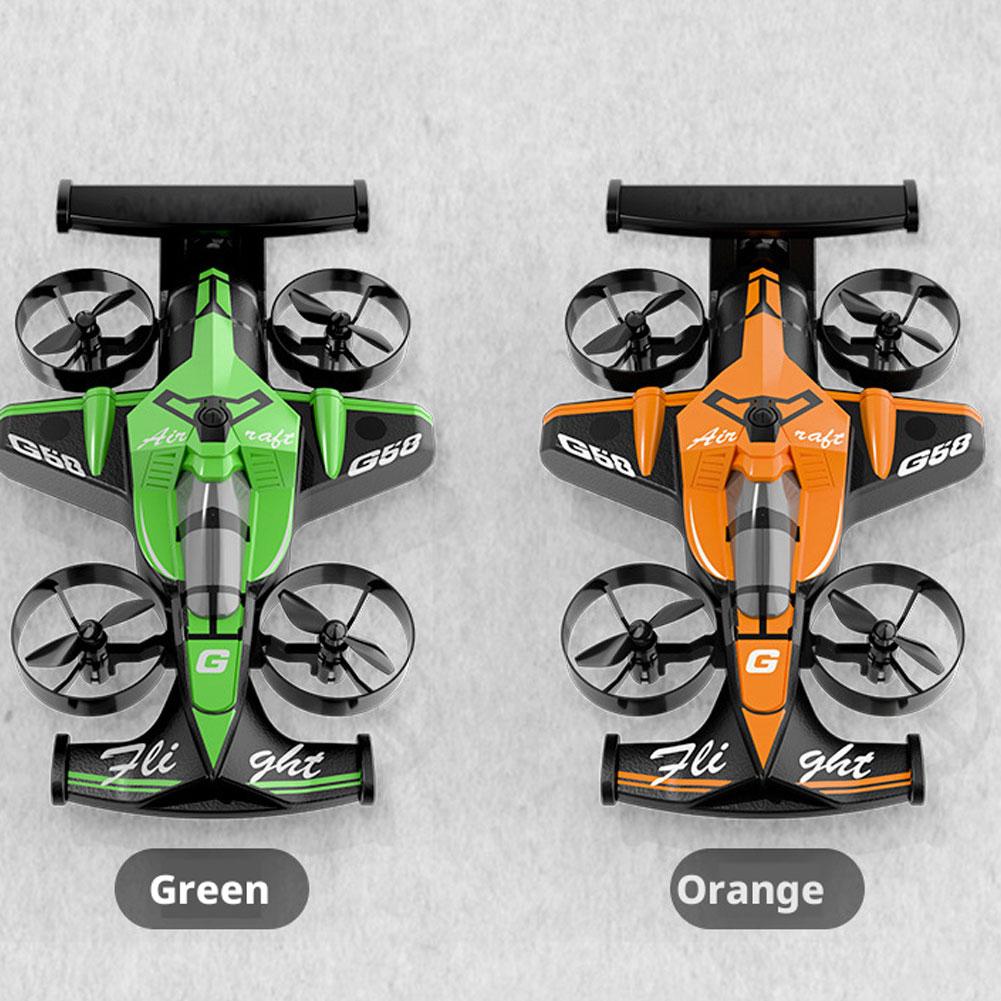 2 in 1 Mini Drone Air-Ground Flying Aircarft Dual Mode Quadcopter Racing Car Professional RC Car Children Toys Kids Adult Gifts