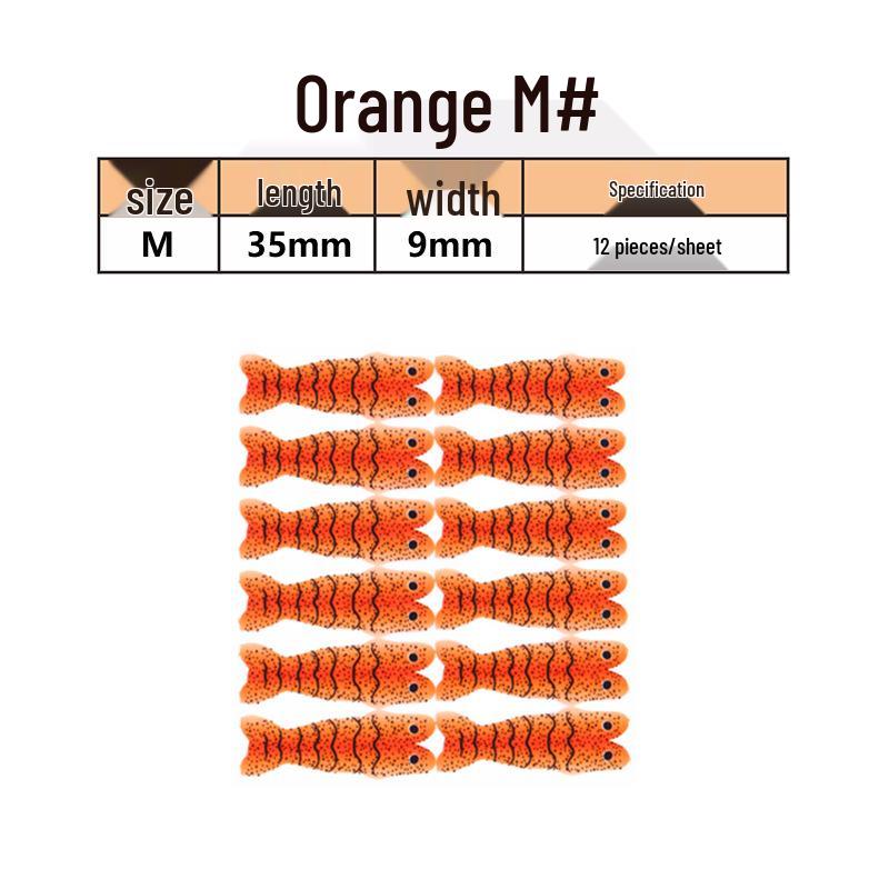 Bionic Shrimp Back Skin: Elastic Ice Silk Tying Material for Lures