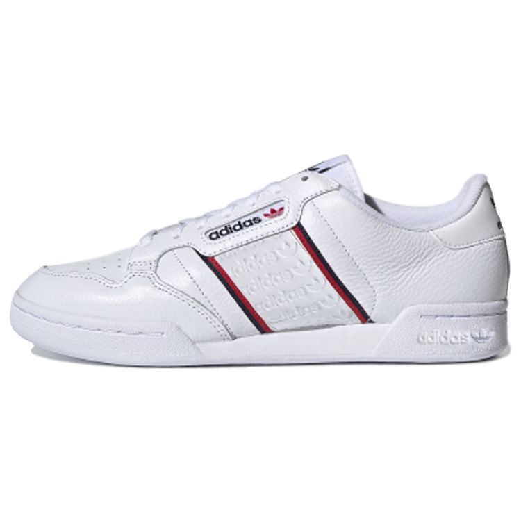 

Кроссовки унисекс adidas Continental 80 Cloud White темно-синие FU9783