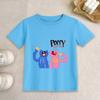 Game Pop-py Playing Time Children T Shirt W-Huggy Girl Boy Short Sleeve Tee Shirt Cartoon Baby Clothes Kids Summer Cotton Tops