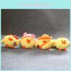 Yellow Chick Keychain Backpack Decor Pp Cotton Stuffed Doll Gift Kids For