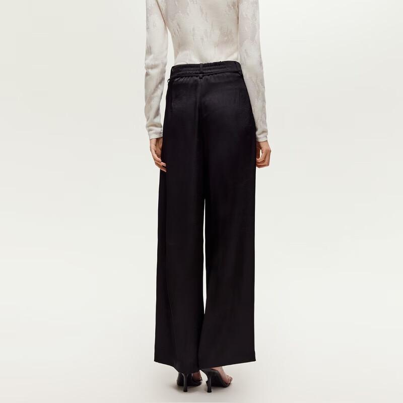 VEROMODA Women's High-Waist Pleated Casual Pants