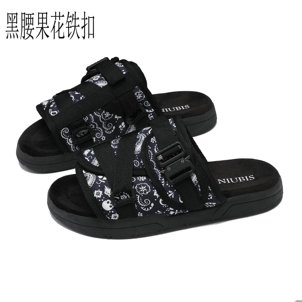 Fashion New Style Men's Casual Canvas Slippers Summer Outdoor Couples Beach Flip Flops Men Shoes