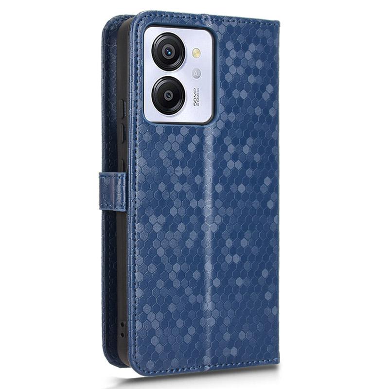 Pro Blackview Color 8/Oscal Modern 8 Stojánkové pouzdro Vzor teček Magnetické zapínání PU kůže Kryt na telefon