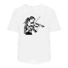 Woman Playing Violin' Cotton T Shirt Ta043703
