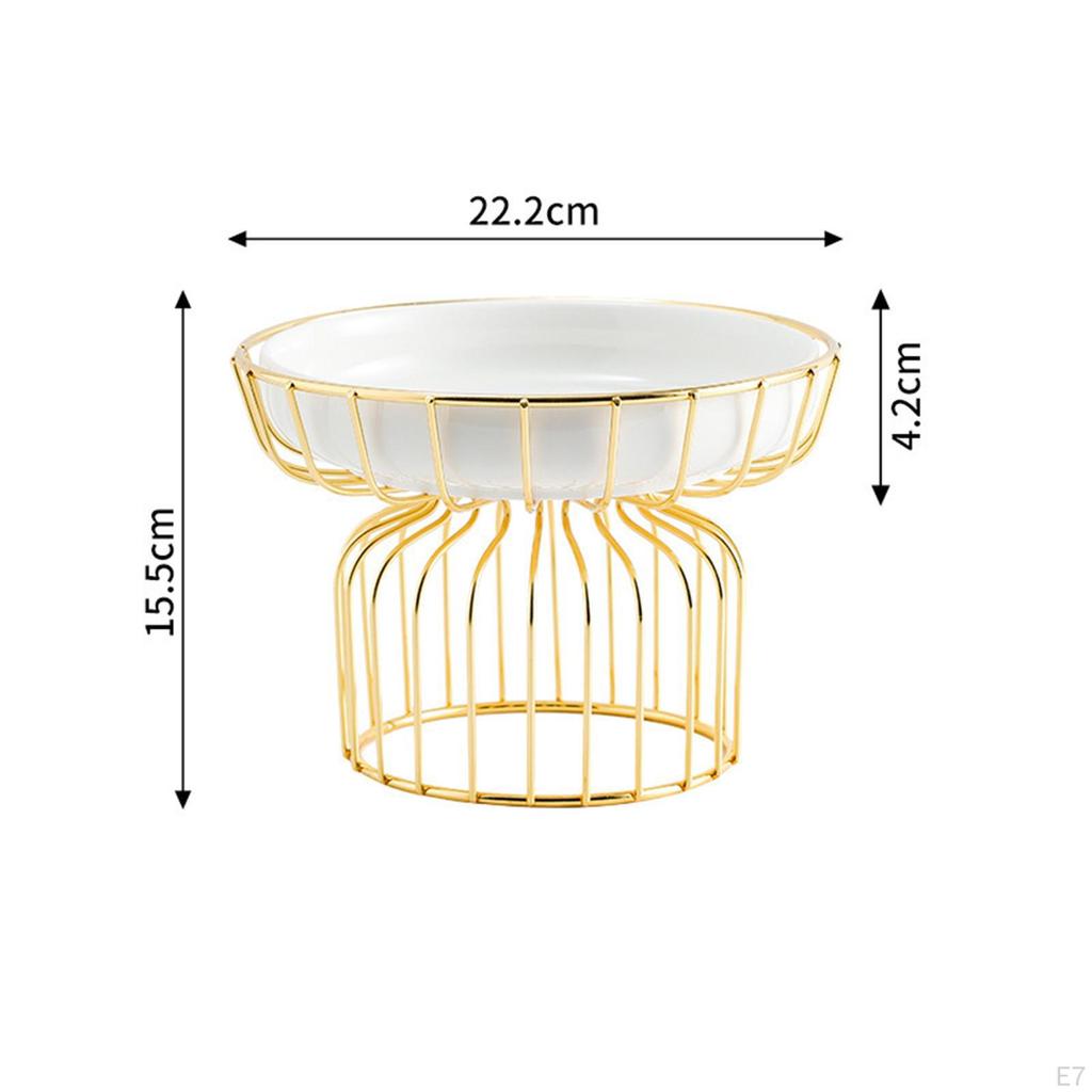 Plat Support Snack Légumes Dessert Nordique Céramique Créatif pour Mariage Présentoir Hôtel