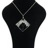 Tree Of Life Square Necklace Natural Irregular Gravel Fashion Accessories Necklace Accessories N51