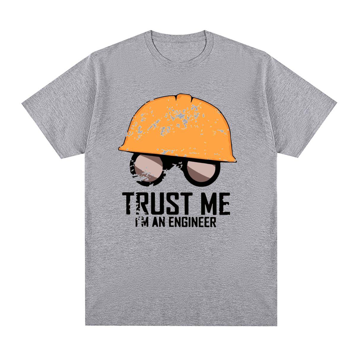 

Trust Me I Am an Engineer Vintage Tshirt Geek Male Letter Math Equation Students Cotton Men T shirt New Tee Tshirt Womens Tops S