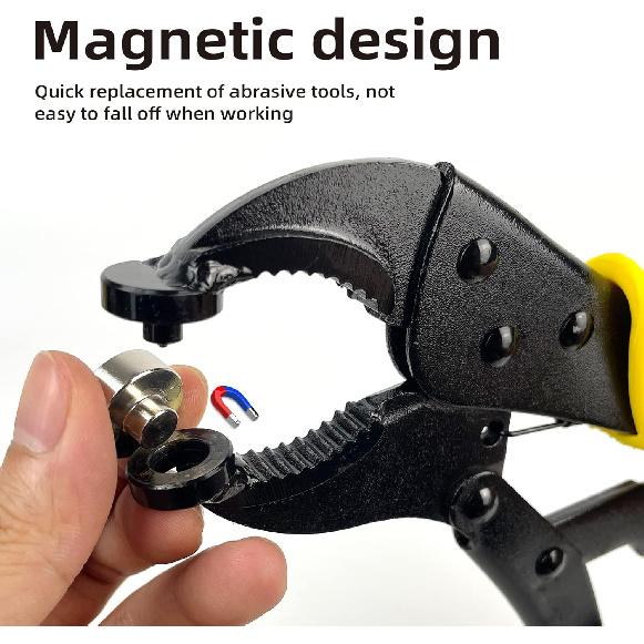 Snap Tool for Boat Covers, Heavy-Duty Snap Fastener Tool, Snap Installation Tool 15mm Metal Snaps Repairing Boat Covers