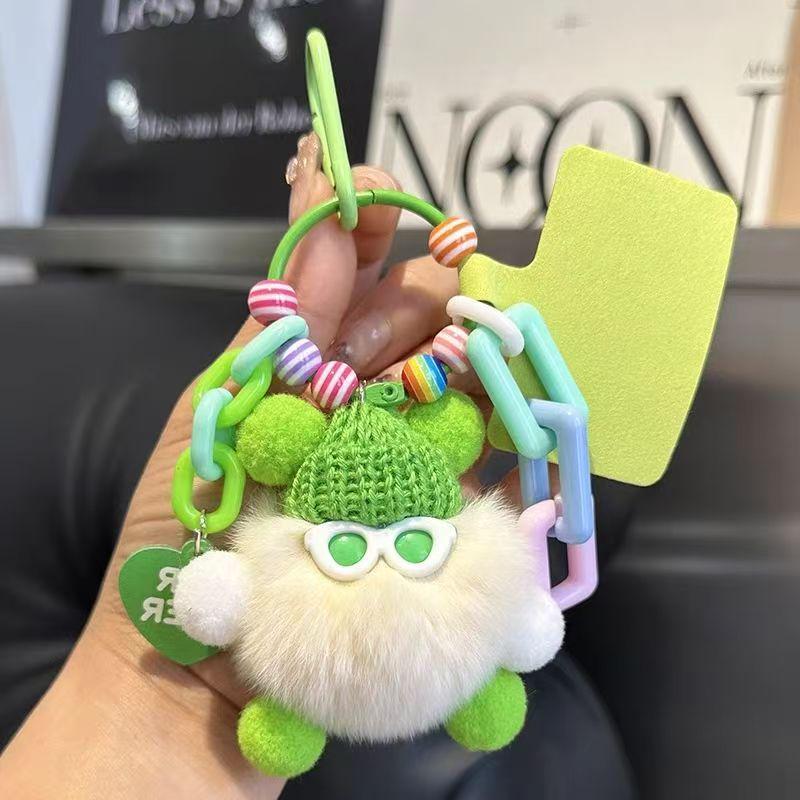 Dopamin Monster Puppe Plüsch Schlüsselanhänger Anhänger