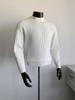 Men's Winter Korean-Style Ribbed Knit Sweater with Half-High Collar - Trendy, Clean Fit