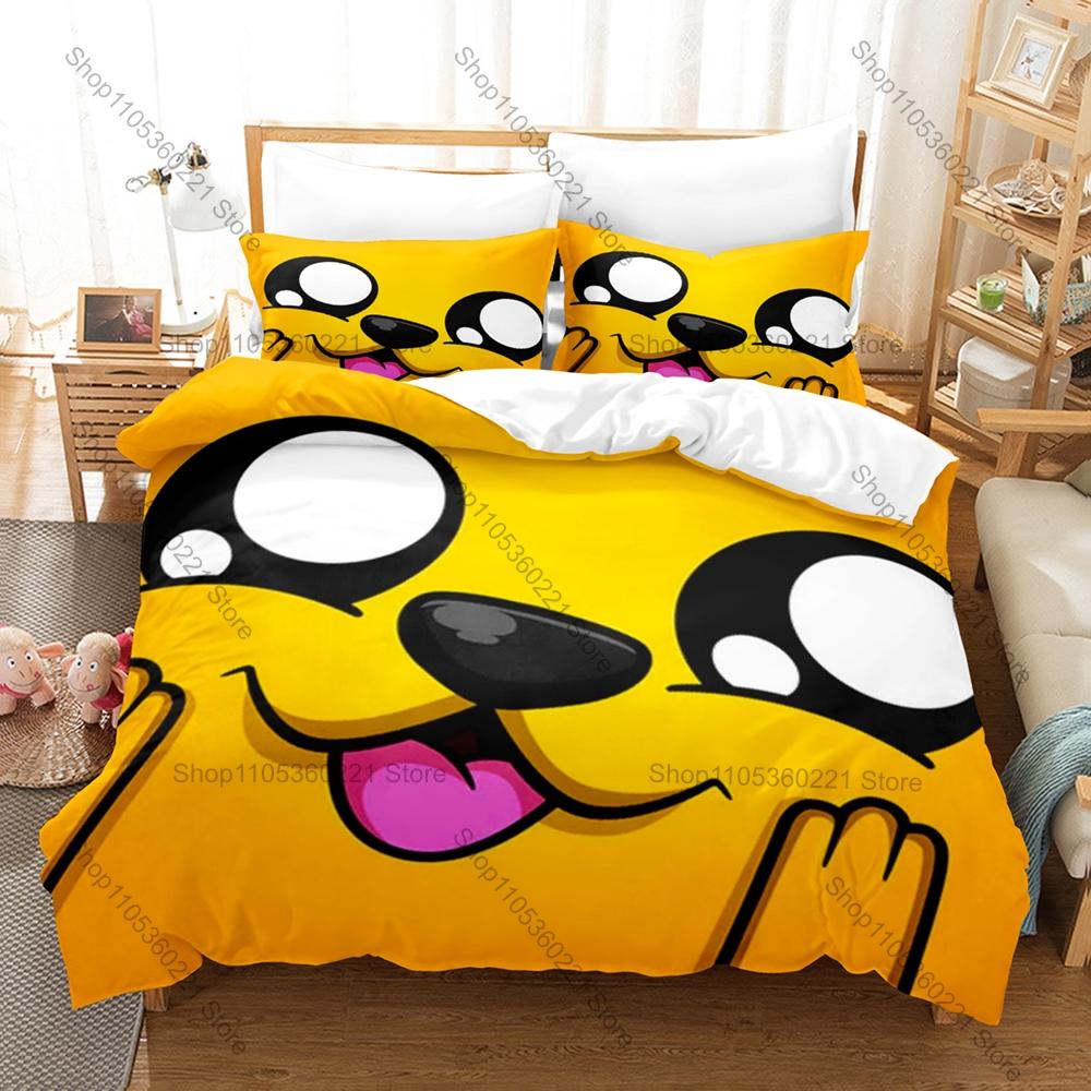 Personality Popular Spanish Gamer Mikecrack Bedding Set New Printed Duvet Cover Set Soft Microfiber Bed Linen for Fans Bedroom