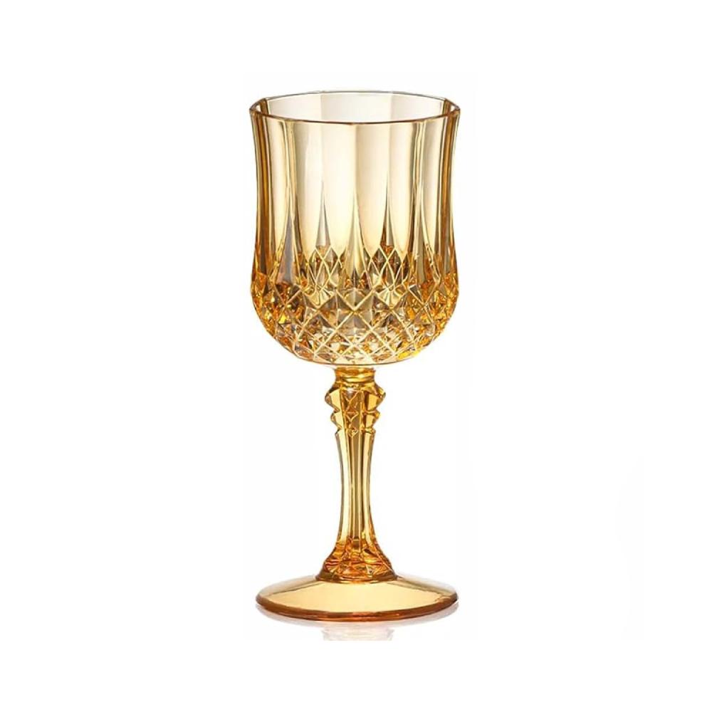 Acrylic  Goblet Birthday Gift Home Decoration Portable Modern Drinkware for Restaurant Wedding Anniversary Hotel Home