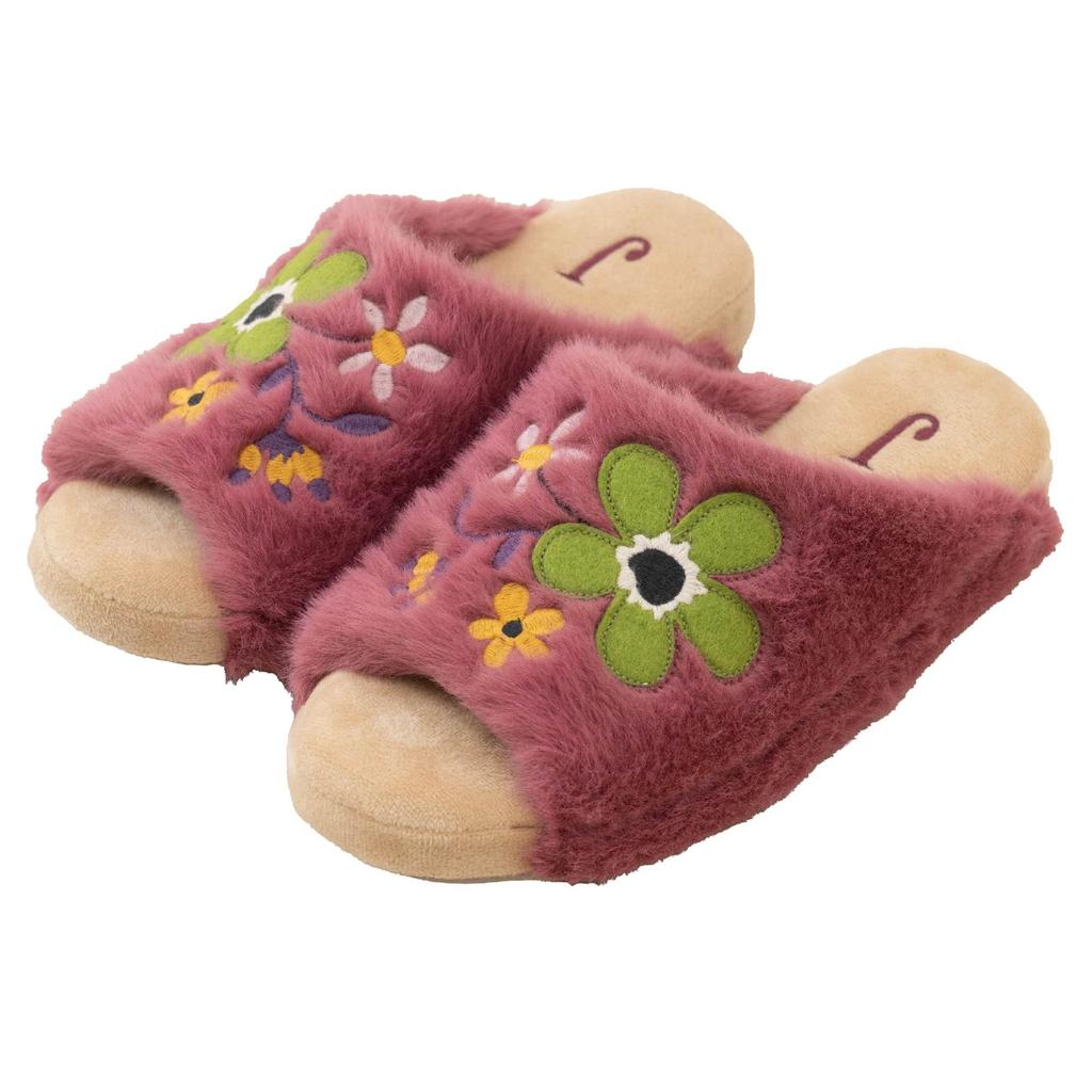 Hokomomora Rosskiya Senko 49052 Slippers, Sizes Approx. 22-24cm, Pink, Washable, Stylish, Cute,