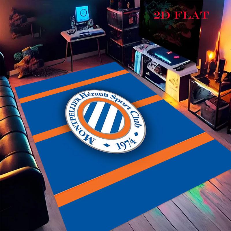 Montpellier HSC Carpet Rug for Living Room Bedroom Home Sofa Decoration,Kids play Nonslip Floor Mat