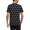 Adidas Favorites Series Letter Soft Round Neck Short Sleeve T-Shirt Men Tops Black White FM6022