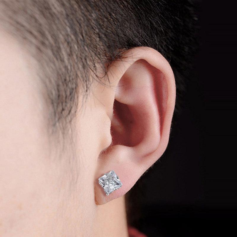 12 Pairs of Zircon Pearl Stud Earrings Set Simple and Versatile Earrings