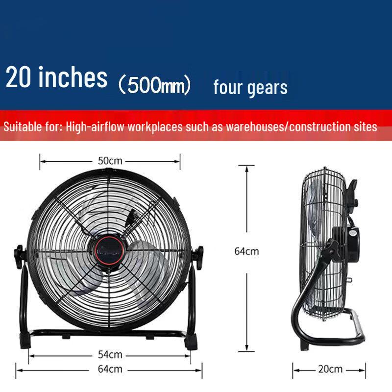 Luse 20-inch Industrial Floor Fan