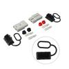 2PCS Genderless Cable Terminal Connectors with Protective Covers 175A 600V UL94 V0 Rated for 12V 24V Vehicle Applications