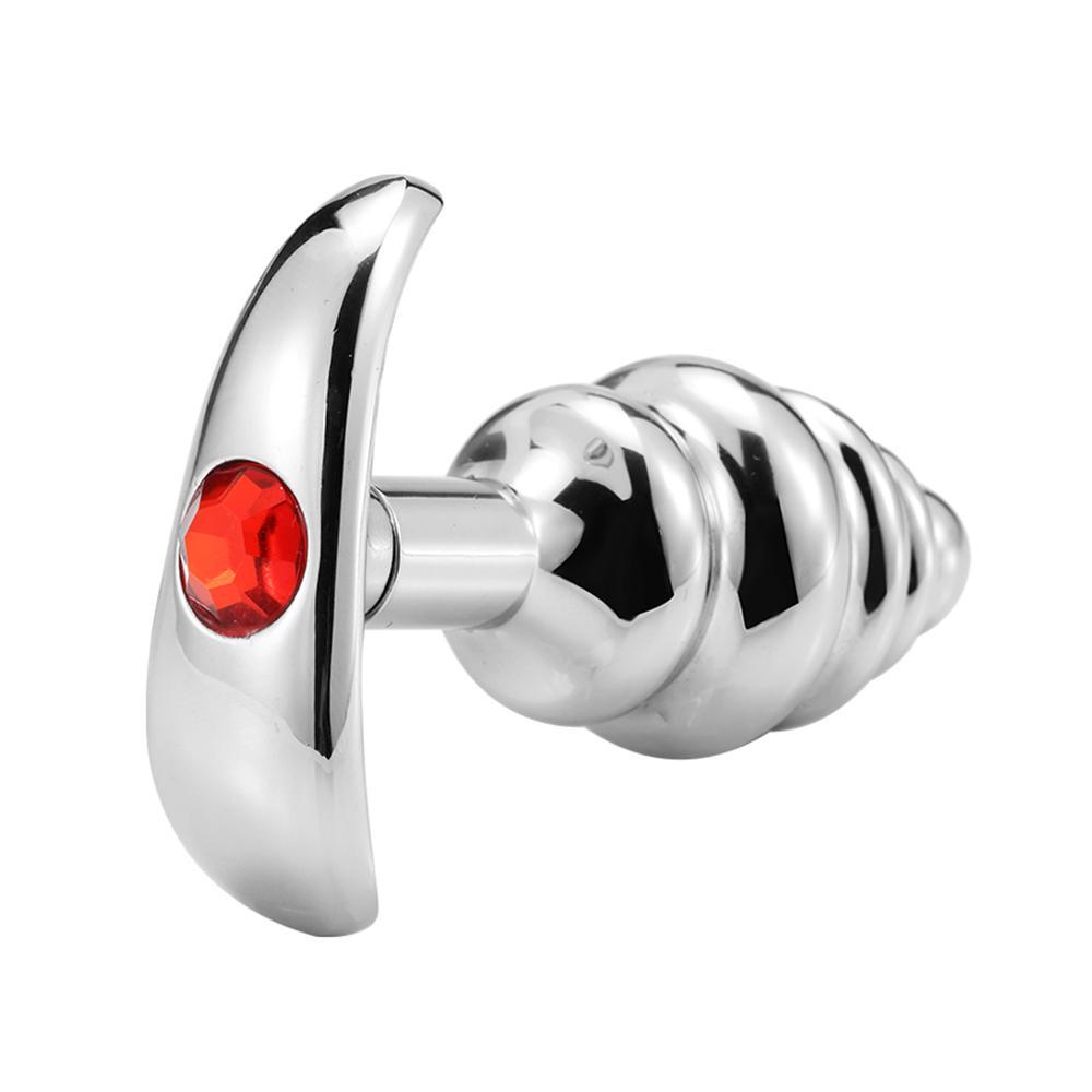 MoDi A-nal Fiş Kristal Elmas Butt Plug Seks anal Oyuncaklar Alüminyum Alaşım 