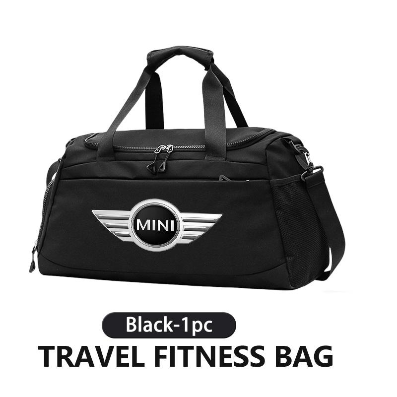 

For MINI Car Logo Fitness Organiser Bag Travel Tote Crossbody Storage Bag Cooper One JCW R56 Countryman Clubman R50 R53 R58
