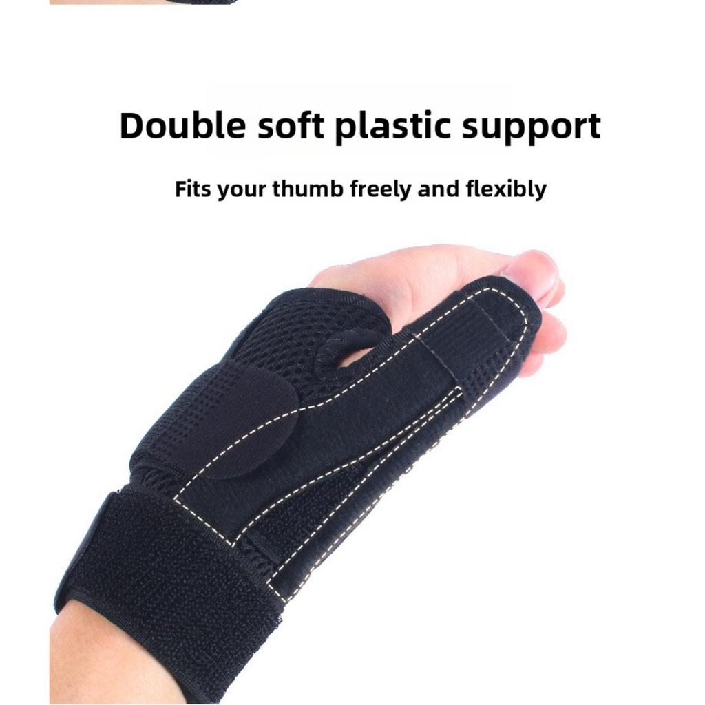 2/1pc Adjustable Thumb & Wrist Support Braces -Breathable, Straps for Fit, Ergonomic Design for Sports -  Daily Wrist Support | Functional Wristwear