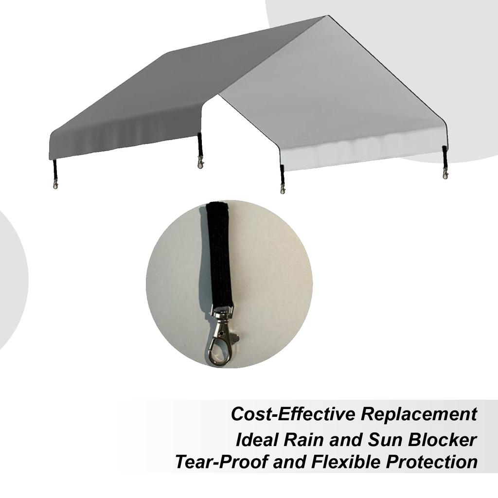 Chicken Coop Cover Waterproof Shade Cloth Replacement For Chicken Coop Long Lasting Accessory Screens Canopy Protection For
