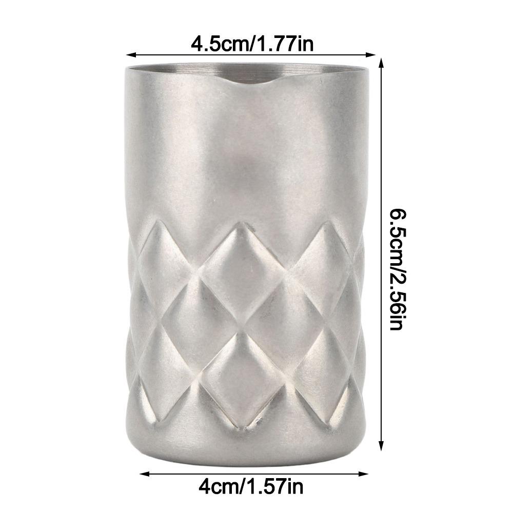 Corrosion Resistance Cocktail Mixing Glass 304 Stainless Steel Bar Mixing Pitcher Party