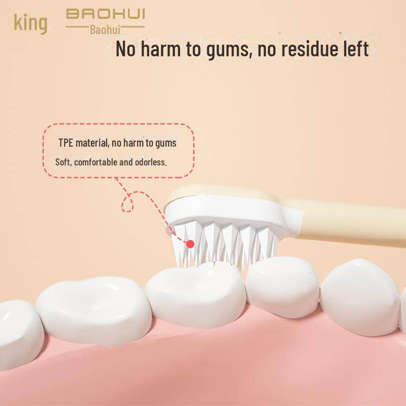 Weiche Latex Baby Elefant Zahnbürste für Jungen und Mädchen, Alter 0-1