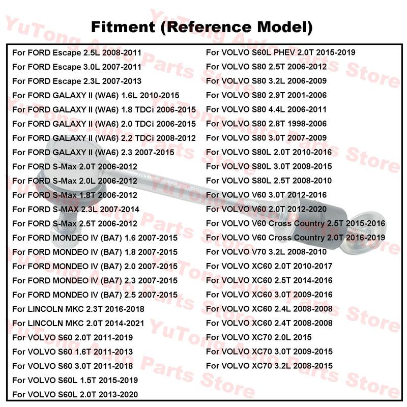 Rear Stabilizer Link For FORD MONDEO MK4 S-MAX GALAXY ESCAPE LINCOLN MKC VOLVO XC60 XC70 S60 S80 V60 V70 Connecting Bar Parts