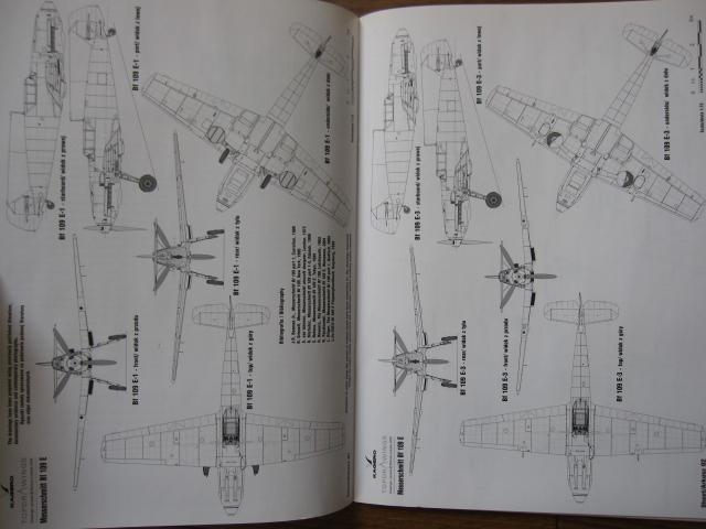 [USED] Messerschmitt Bf 109 E (Top Drawings)