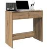 Artisan Oak Writing Desk 80 X 40 X 75 Cm Particleboard