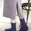 SNOOZY Lambswool Gradient Socks - Purple