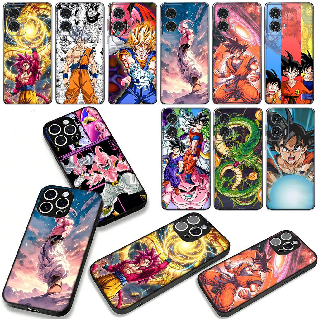 Cover for Samsung Galaxy S25 S23 S22 S24 FE Ultra Plus A56 A05 A06 A15 A16 A57 S7 Edge Case Super Dragon Gokus Ball Majin Buu