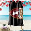 Torino Football Club3 Print Beach Towel, Large Soft Quick Dry Towel for Beach Camping Swimming