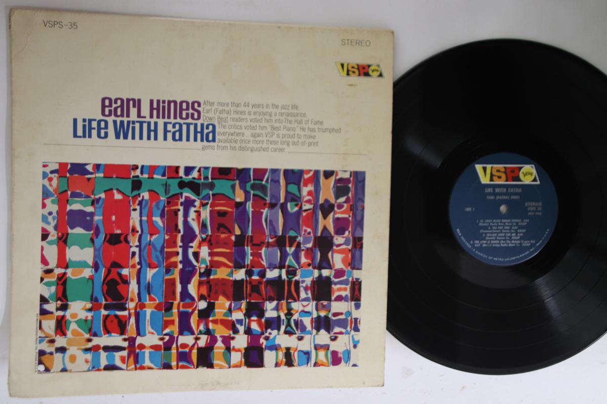 

LP Record EARL HINES - Life With Fatha VSPS35 TIP 1966 Scandinavi Jazz Used