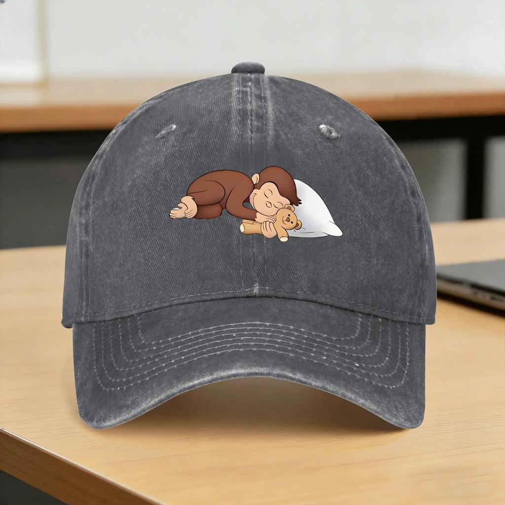 Cartoon Monkey CCuriouss Georges Casual Baseball Cap Summer Trucker Hat Wholesale Hip Hop Hats FeUnisex Unisex Stylish Caps
