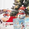 Yousheng Build A Snowman Kit Air Dry Clay Snowman Christmas Crafts for Kids Ages 4-12 Fun Modeling Clay Snowman DIY Kit for Holiday Party Decor