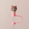 Cute Strawberry Straw Cover Caps For Stanley Cup 40 oz Tumbler Accessories Kawaii Silicone Straw Toppers Cap For 10mm Straws