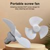 Mini Fan Fan Circulation Low Noise Silent Air 5W E27 Ceiling Energy Saving Ventilation Indoor Cooling