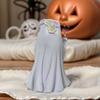 1 Halloween Ghost Holding a Dog Figurine Ornament with Wreath / Without Wreath Style, Cute and Quirky Style, Home Desktop Holiday Atmosphere Dec