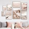 Sea Landscape Wall Art Poster and Prints Beach Sand Canvas Paintings Sunshine Nordic Posters Wall Pictures for Living Room Decor