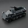 MOC Figurine“Stuka on Foot” (Stuka Zu Fuss) Build-It-Yourself Tank Model: SdKfz 251/1 Half-Track Armored Vehicle Toy