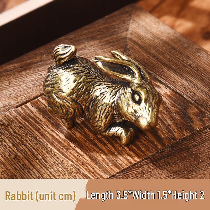 Komplettes Set Messing Chinesische Tierkreisfiguren: Ratte, Ochse, Tiger, Hase, Drache, Schlange, Pferd, Schaf, Affe, Hahn, Hund, Schwein.