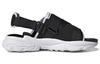Adidas Originals Ozweego Sandal Fashion Velcro Casual Unisex Black White Sandals 'Black White' GZ8410