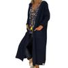 Womens Long Cardigan Sweaters Hooded Knitted Oversized Sweater Coat